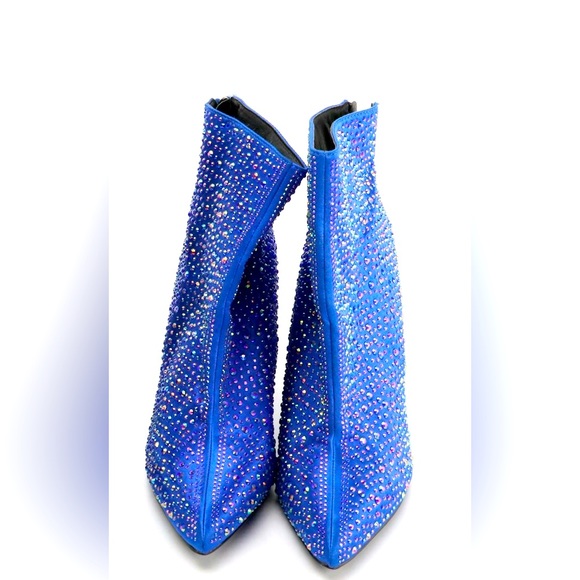 Ankle boots with inlaid crystals - Picture 2 of 4